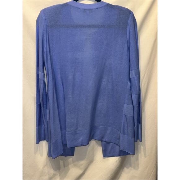 Exclusively Misook Women's Petite Large Cardigan Minimalist Capsule Wardrobe - Picture 8 of 12